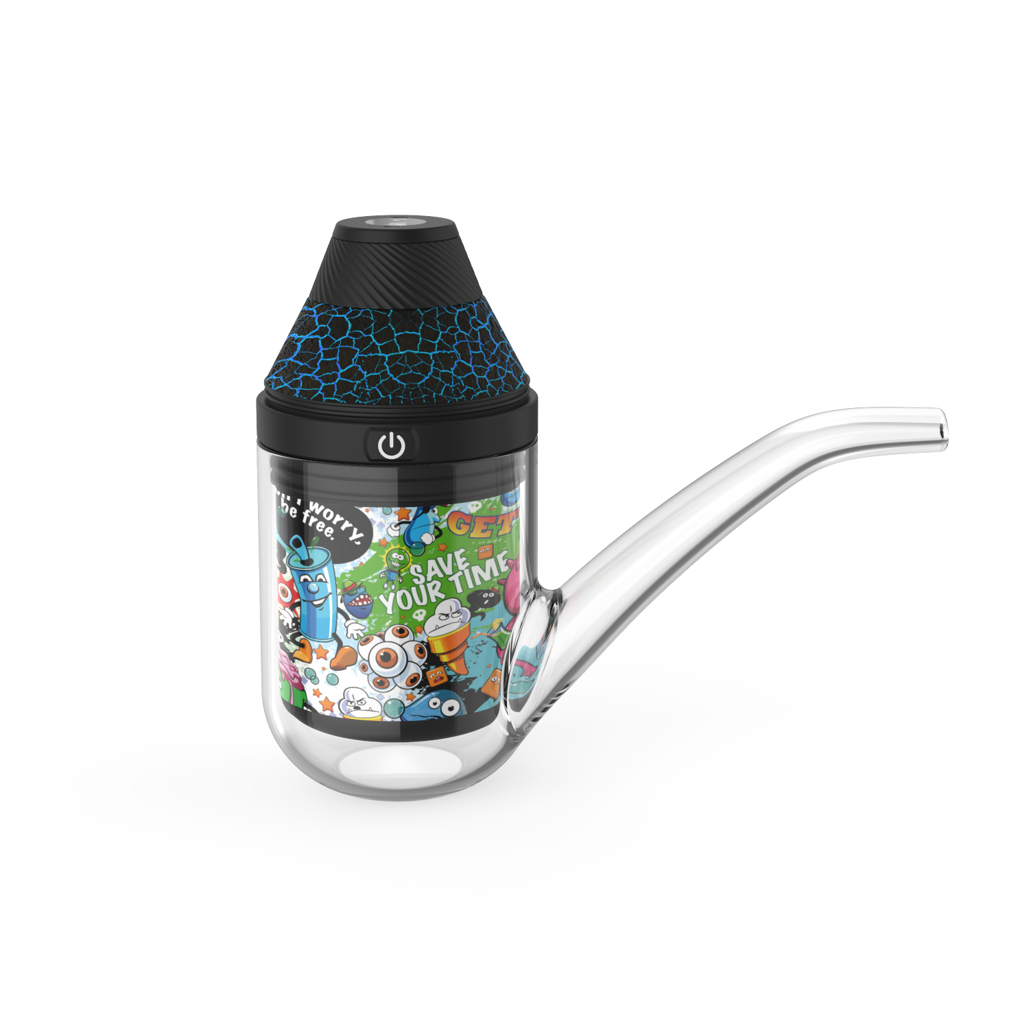 LAVA：LAVA Wax Vaporizer with Unique Penguin Design, 1000mAh Battery, 4 Heat Temperature Settings 260°C-330°C with LED Light Indicator, Advanced 3D Heating Tech, Fast USB-C Charging Portable Wax Concentrate Vaporizer Kit - ORIX