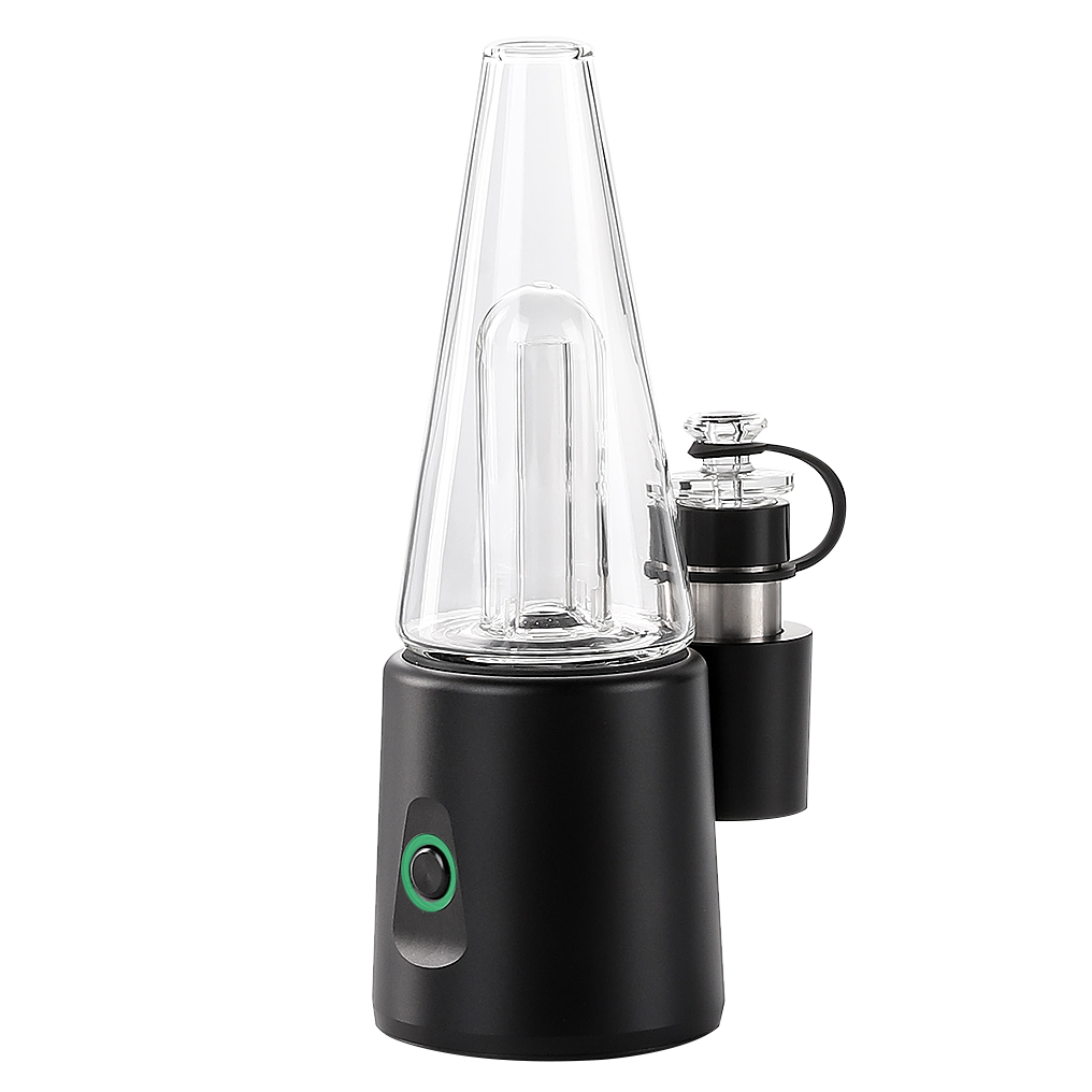 Apex E-Rig 4000mAh Real Temperature Control Electric Dab Rig, 4 Temperature Modes Adjustable, Portable Smart Vaporizer Kit for Wax Concentrate, Dry Herb & Essential Oil, Upgraded Tabletop Air Diffuser for Home Office Travel Use - ORIX