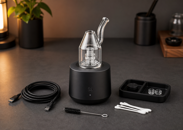 Electric dab rig components arranged for a practical buying and maintenance guide
