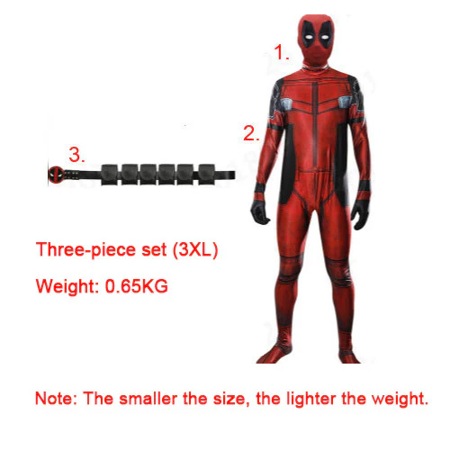 Deadpool Deluxe Full Tights Halloween Costume