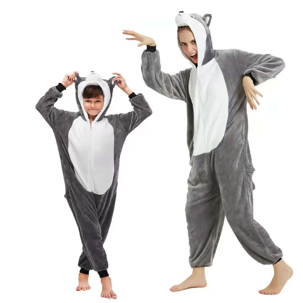 Onesies for Adults and Kids with Hoods