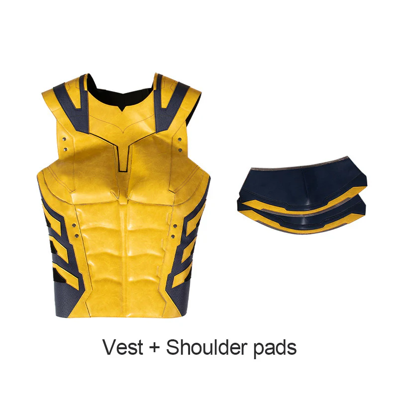 Wolverine Costume Superhero Jumpsuit Set