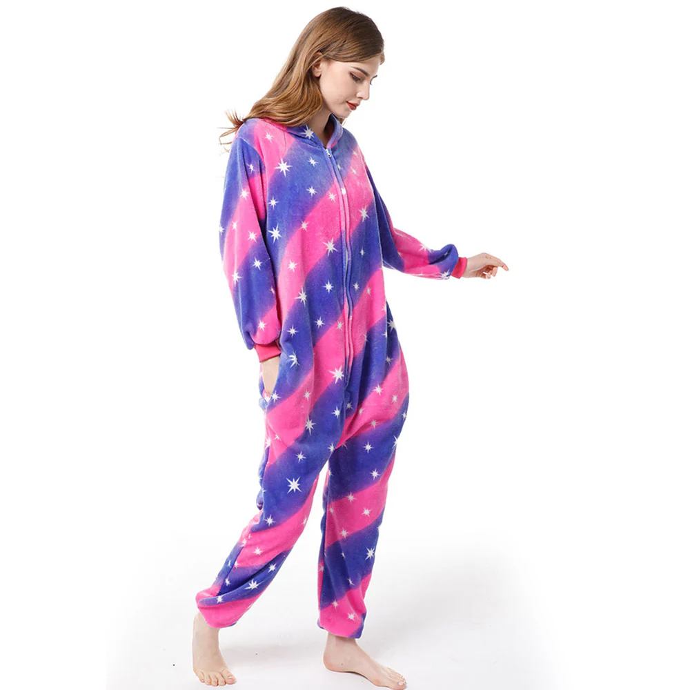 Cartoon Rainbow Pegasus Pajama Onesie