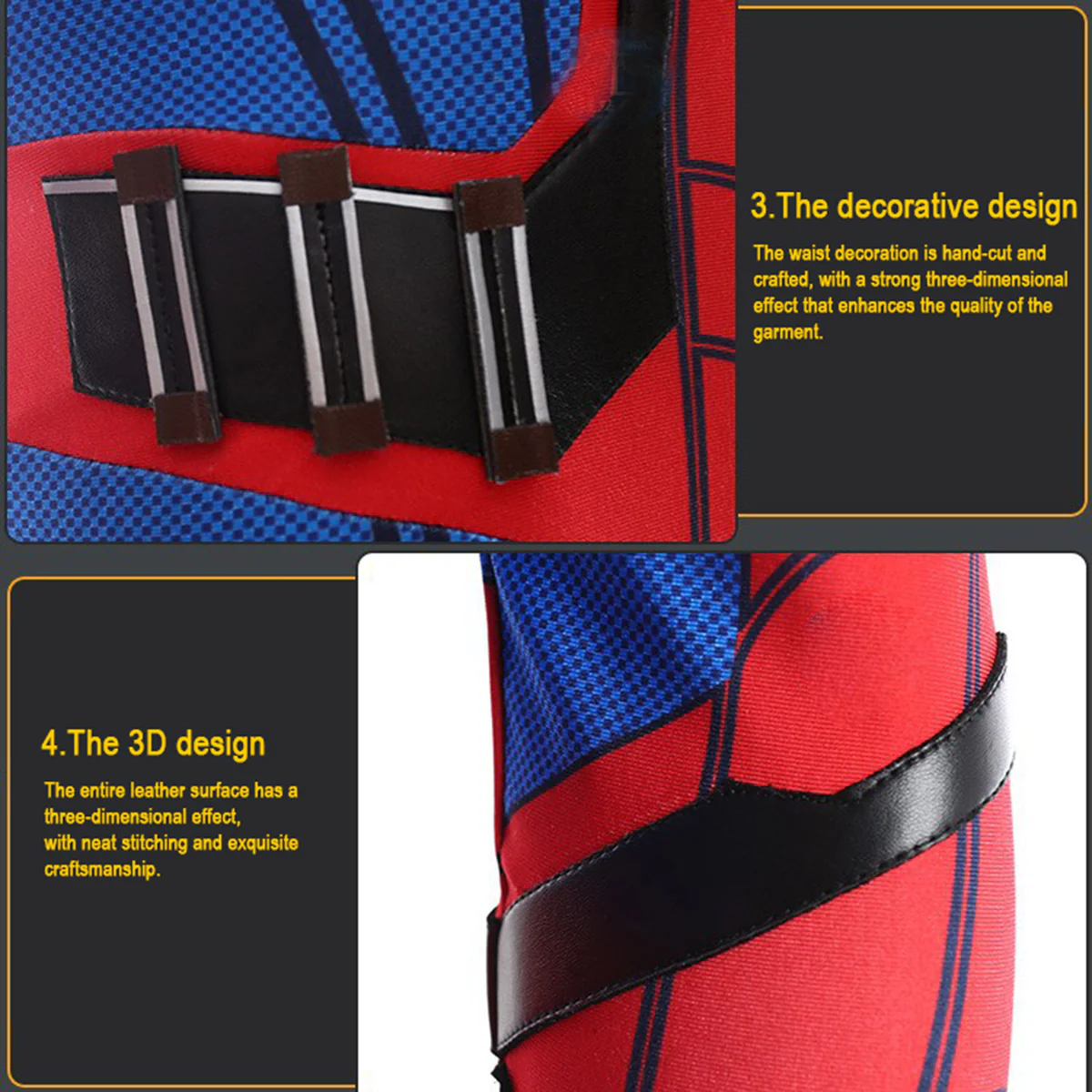 Spider-Man Deluxe Full Bodysuit Halloween Costume
