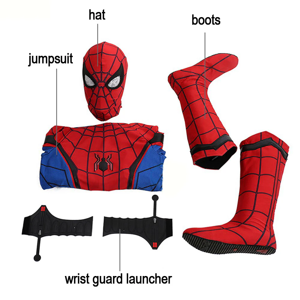 Spider-Man Deluxe Full Bodysuit Halloween Costume