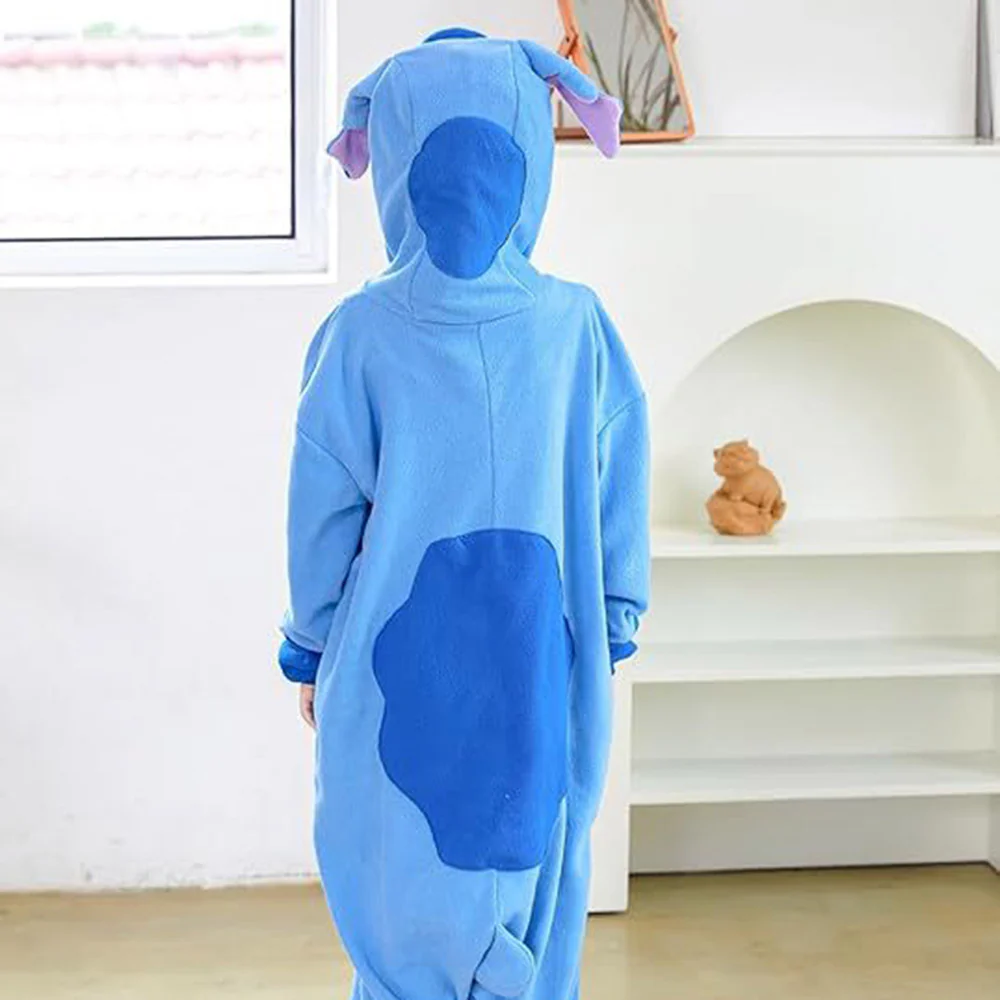Stitch Cartoon Animal Onesie Pajamas
