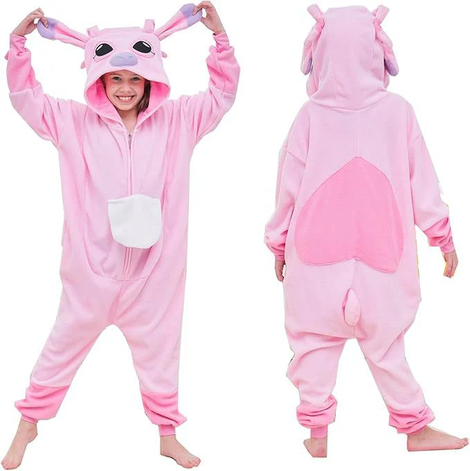 Stitch Cartoon Animal Onesie Pajamas