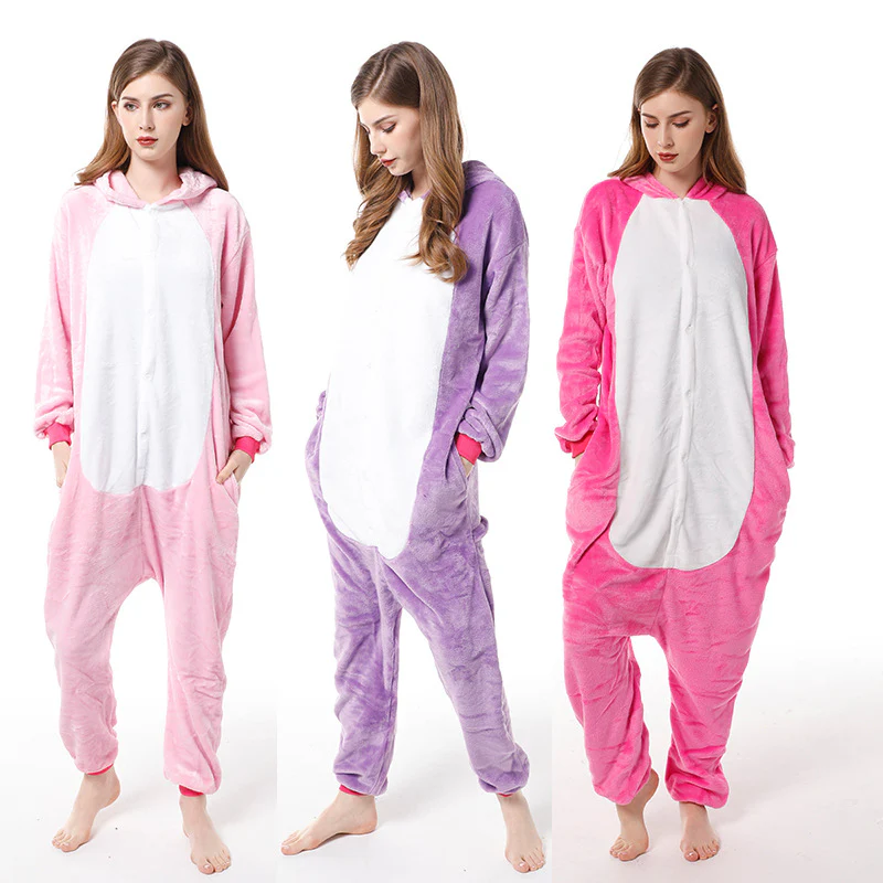 Cartoon Rainbow Pegasus Pajama Onesie