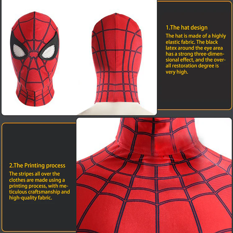 Spider-Man Deluxe Full Bodysuit Halloween Costume