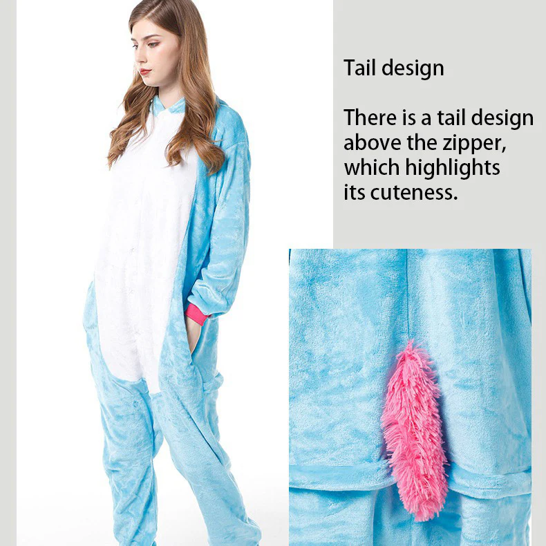 Cartoon Rainbow Pegasus Pajama Onesie