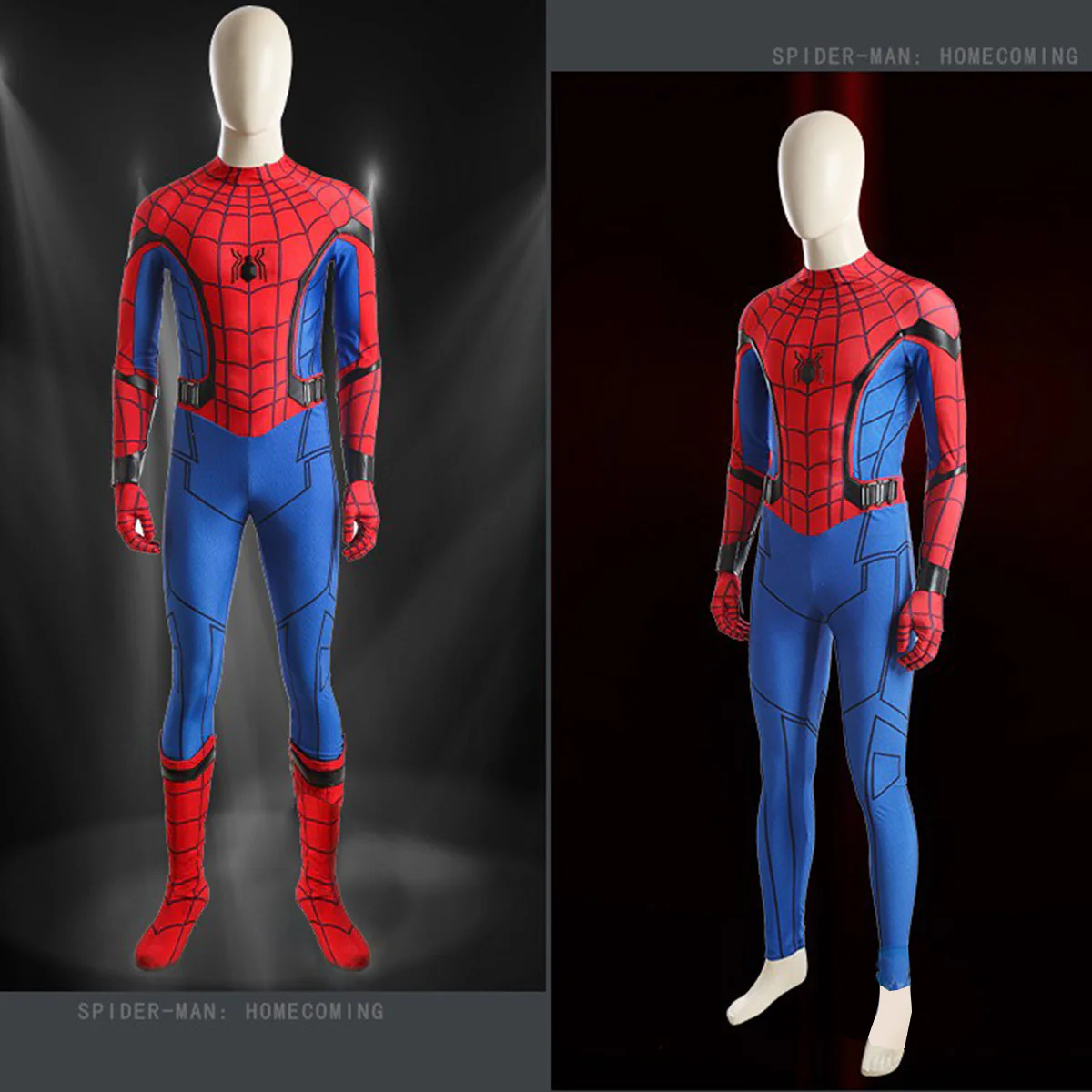 Spider-Man Deluxe Full Bodysuit Halloween Costume