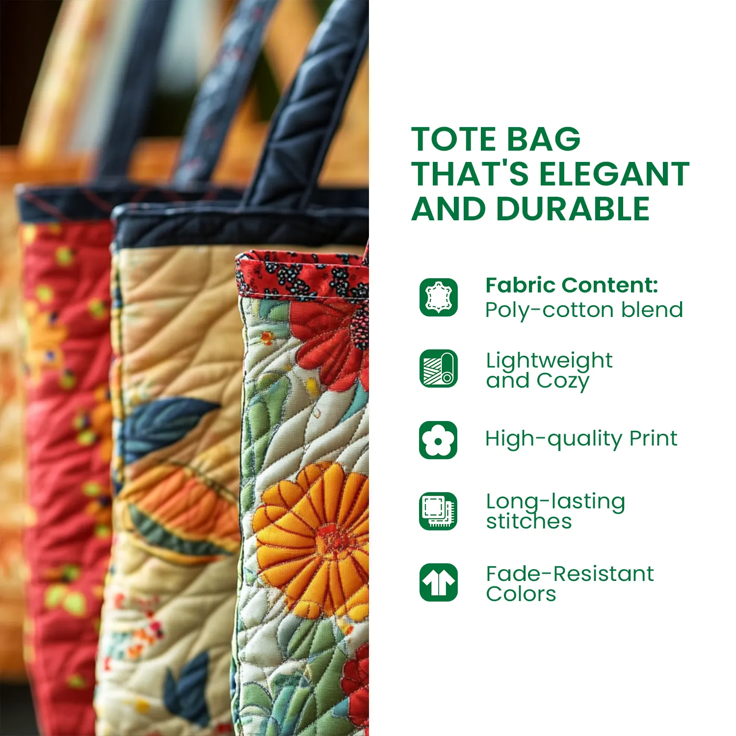 Teacher Quilted Tote Bag GFTOTP9080 - Giftroza