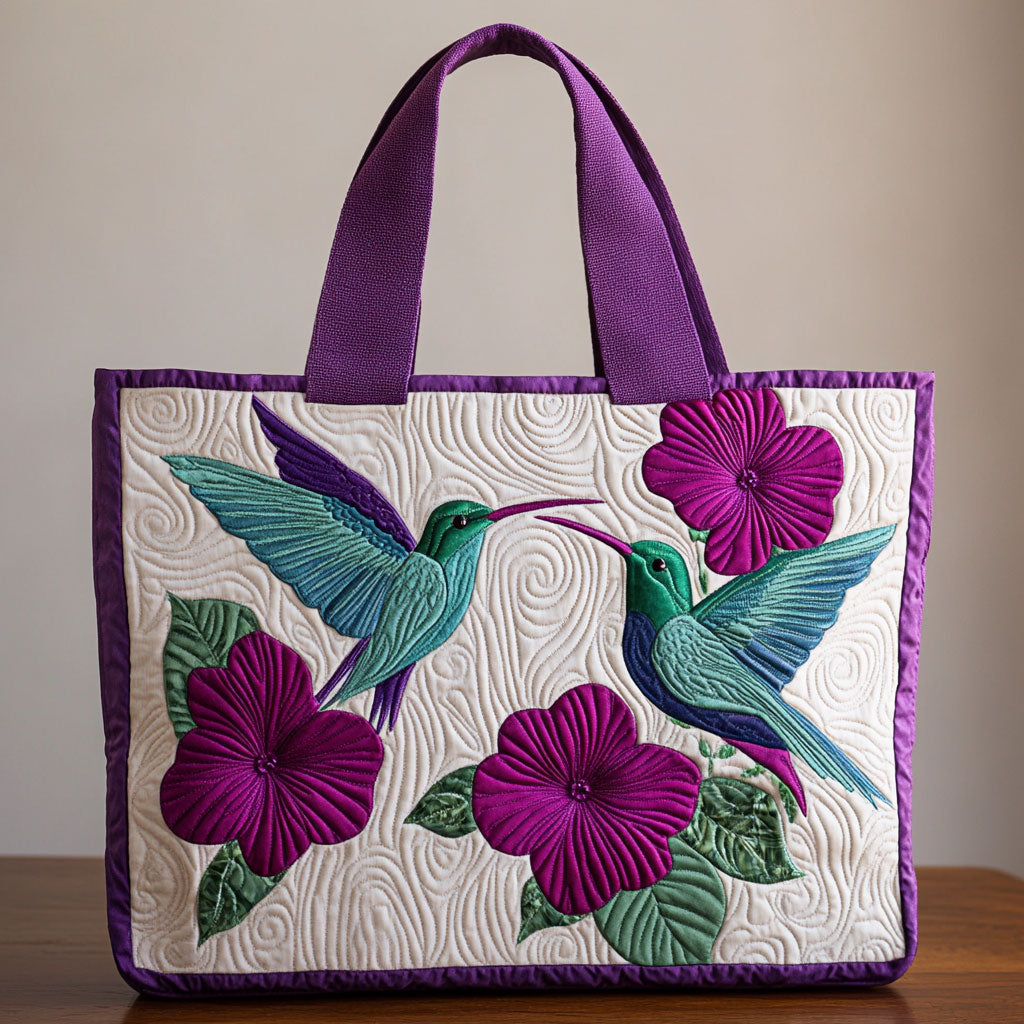 Blooming Wings CP2409021CL Quilted Tote Bag - Giftroza