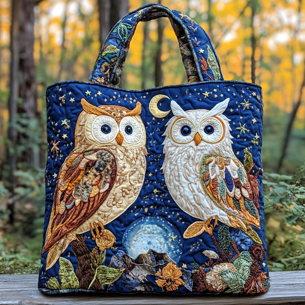 Gentle Owl WN2709029CL Quilted Tote Bag - Giftroza
