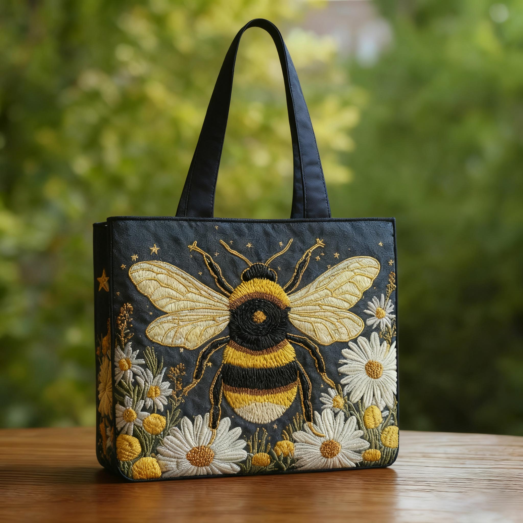 Bee Quilted Tote Bag GFTOMA2497 - Giftroza