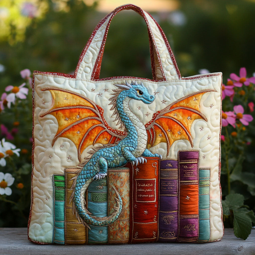 Emerald Book Guardian CW0110008CL Quilted Tote Bag - Giftroza