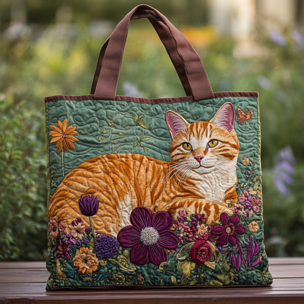 Orange Charm CP2509046CL Quilted Tote Bag - Giftroza