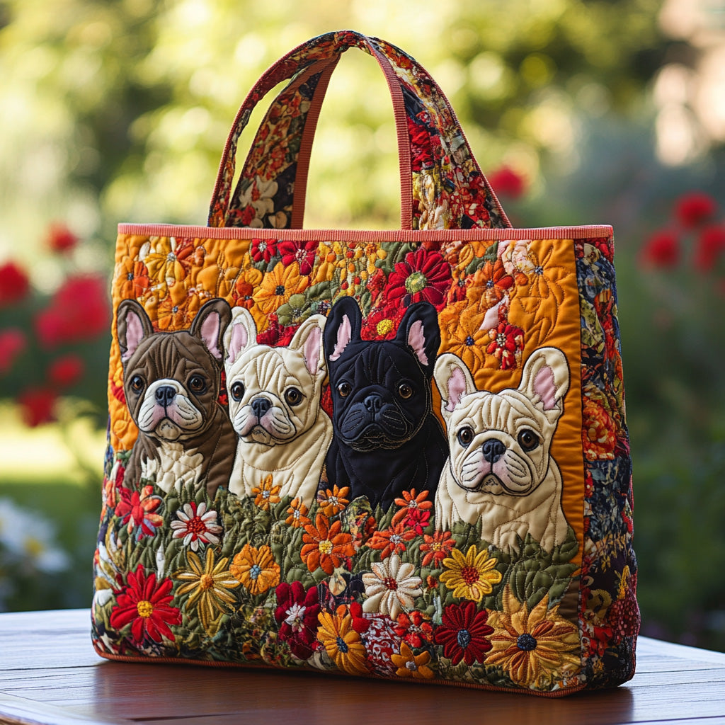 Rustle Snort Quilted Tote  Bag - Giftroza