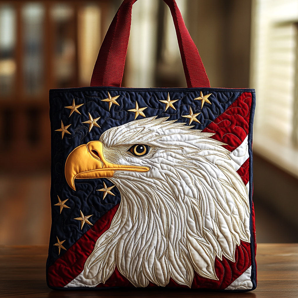 American Pride Quilted Tote Bag - Giftroza
