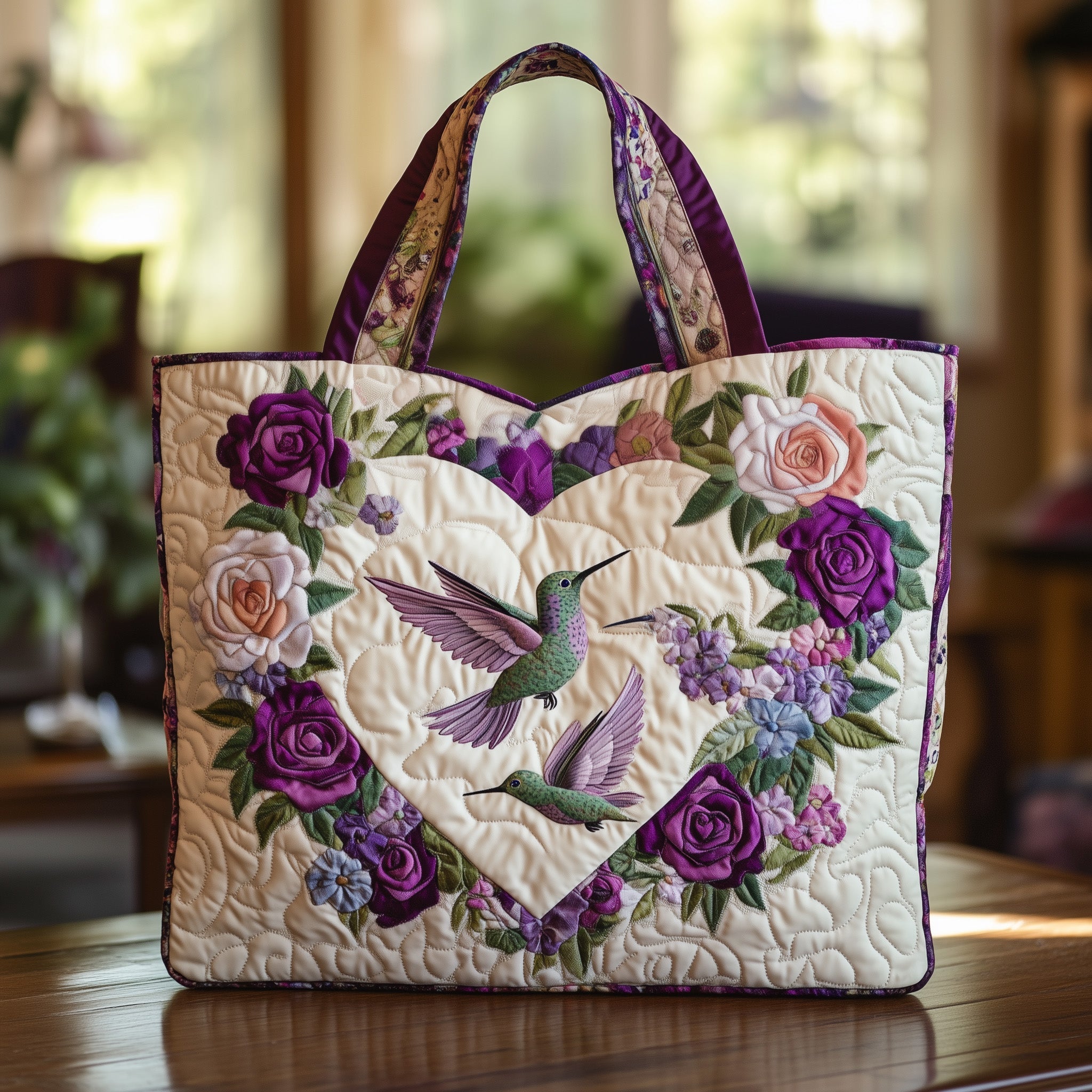 Pental Couple Quilted Tote Bag GFTOTL3743 - Giftroza