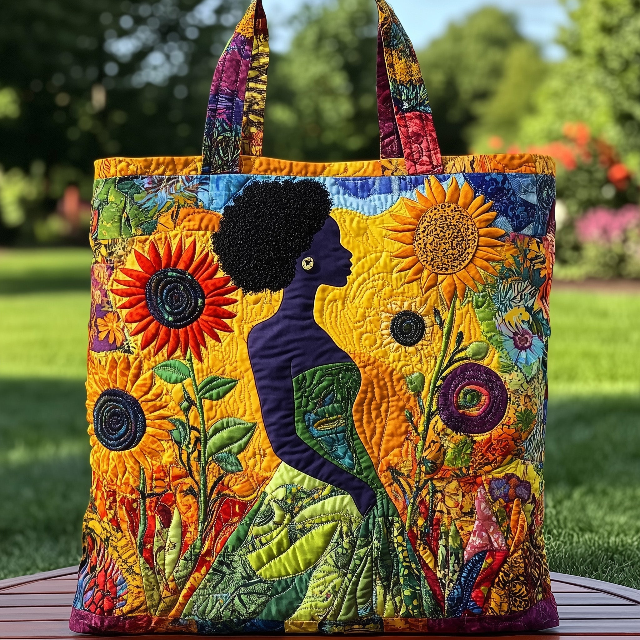 Proud Heritage Quilted Tote Bag GFTONT488 - Giftroza