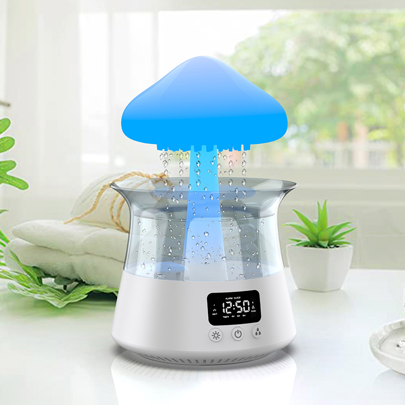 Sleep Aid Aromatherapy Diffuser Humidifier Digital Display Alarm Clock - Giftroza