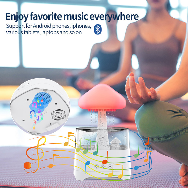 Bluetooth Speaker Sleep Aid Aromatherapy Humidifier - Giftroza