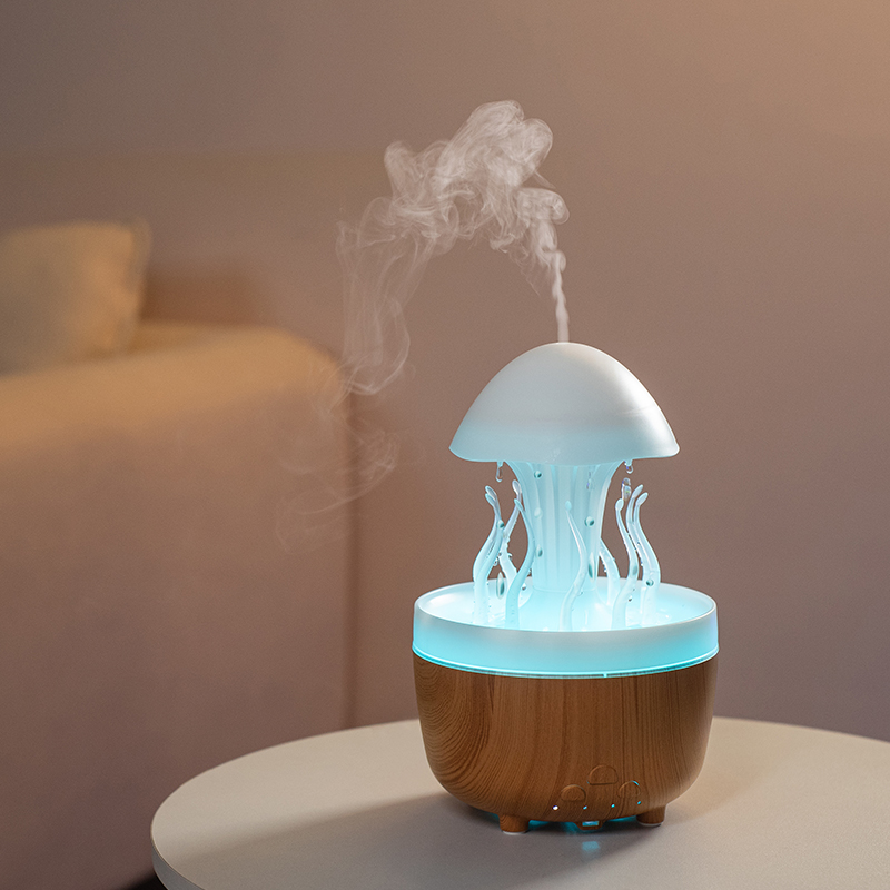 Giftroza Rain Sound Sleep Aid Jellyfish Aromatherapy Humidifier - Giftroza