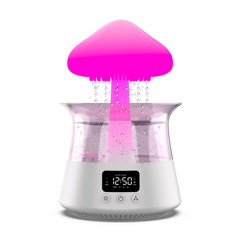 Sleep Aid Aromatherapy Diffuser Humidifier Digital Display Alarm Clock - Giftroza