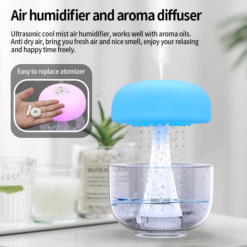 Sleep Aid Aromatherapy Machine Humidifier (Jellyfish) - Giftroza