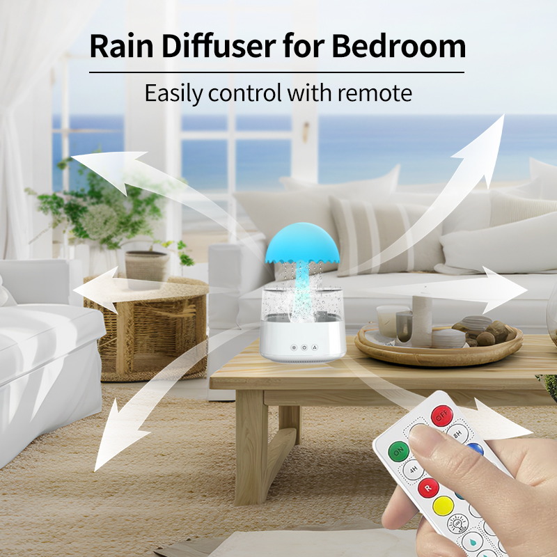 Silicone Umbrella Shaped Sleep Aid Aromatherapy Humidifier - Giftroza