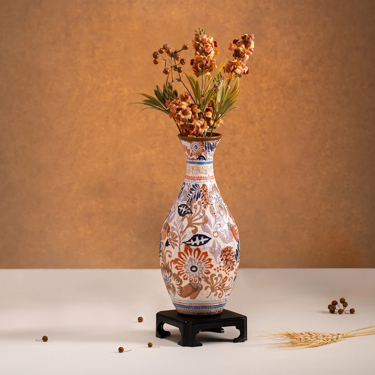 Autumn Abundance Vase Puzzle - (160 Piece) - Giftroza