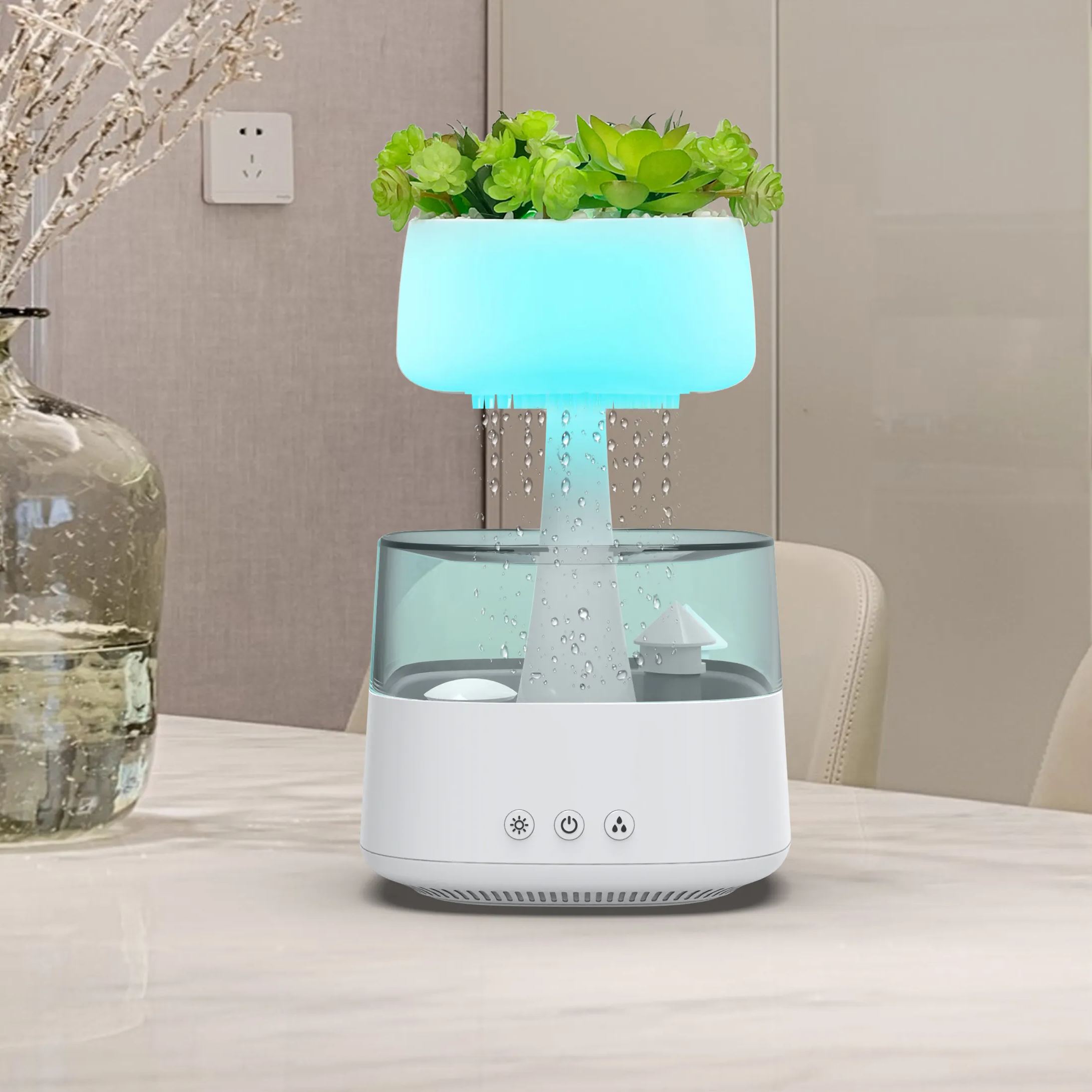 Sleep Aid Aromatherapy Humidifier Succulent Type - Giftroza