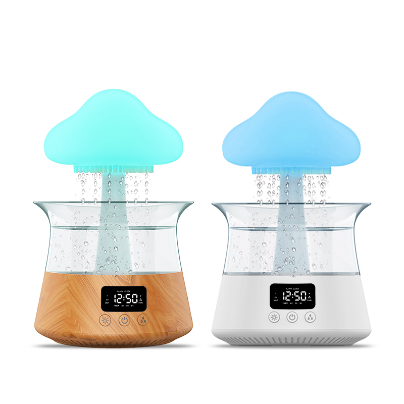 Sleep Aid Aromatherapy Diffuser Humidifier Digital Display Alarm Clock - Giftroza