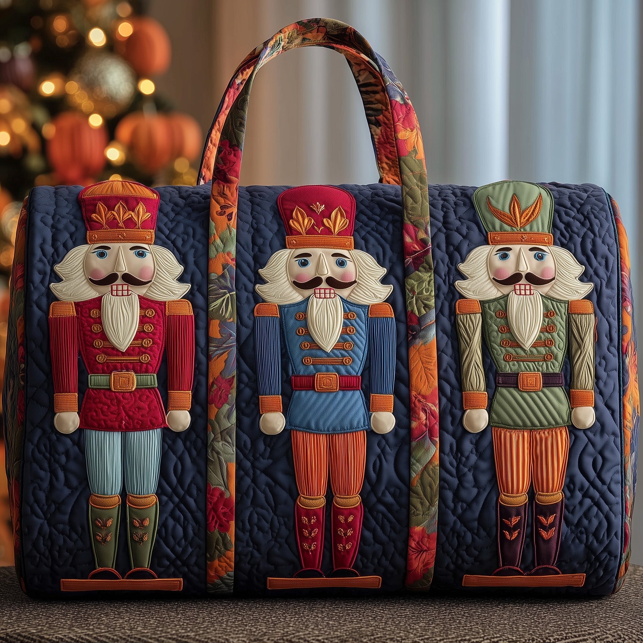 Nutcrackers Quilted Duffle Bag GFTONT2090 - Giftroza