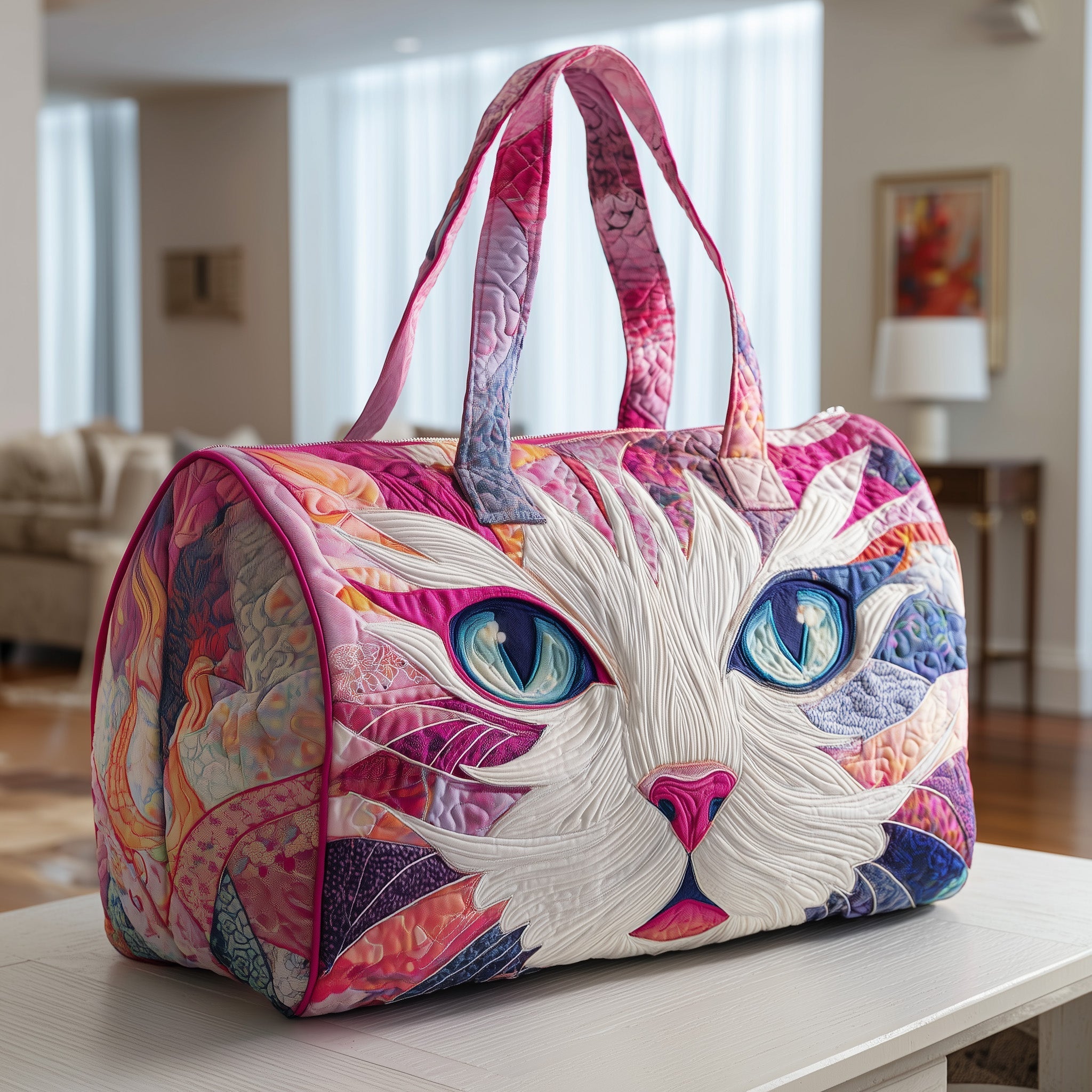 Catitude Quilted Duffle Bag GFTOTP10312 - Giftroza