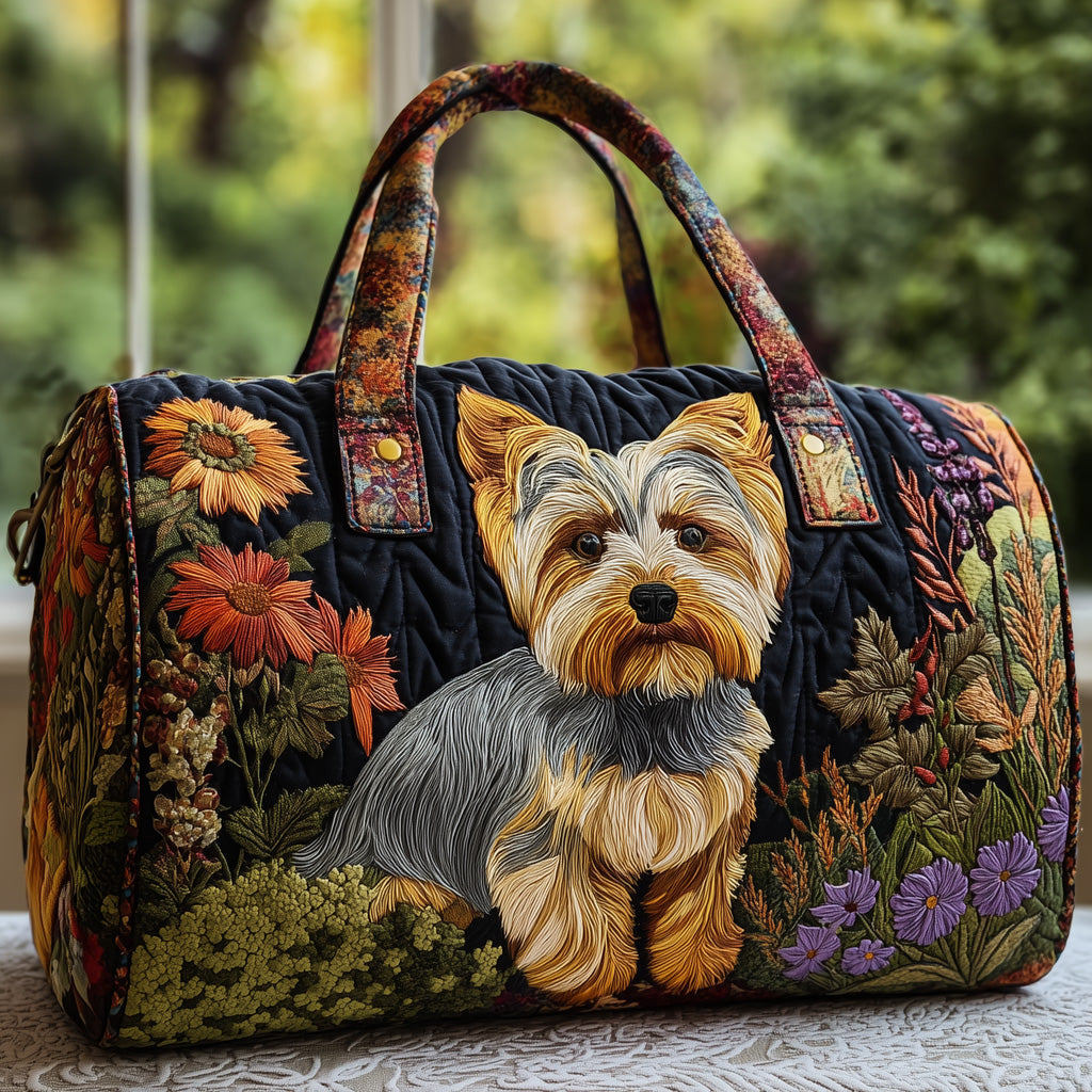 Yorkshire Terrier Quilted Duffle Bag GFTOMA3344 - Giftroza