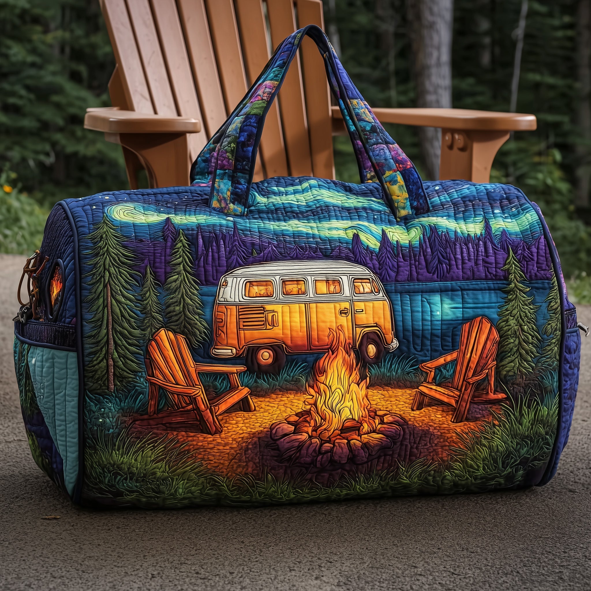 Campsite Quilted Duffle Bag GFTONT2498 - Giftroza