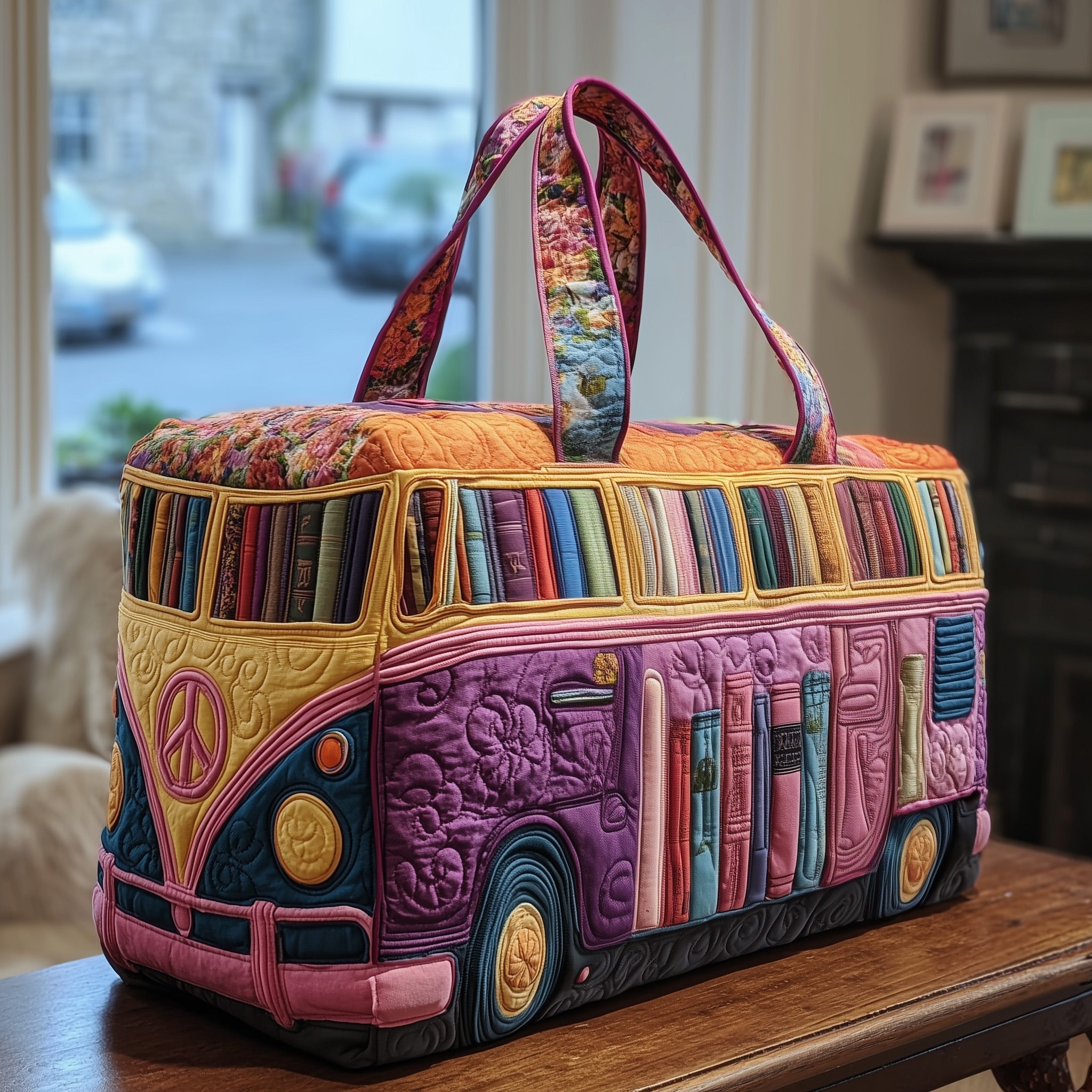 Wander Van Quilted Duffle Bag GFTOTP10776 - Giftroza