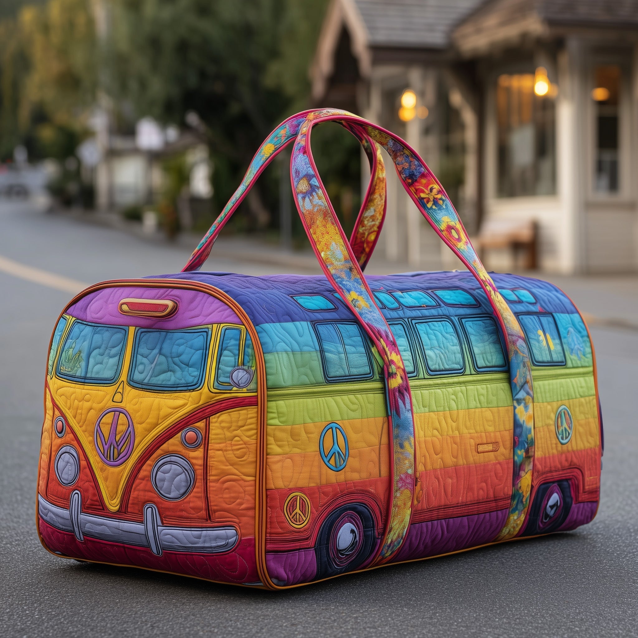 Cozy Camper Quilted Duffle Bag GFTOMA3438 - Giftroza
