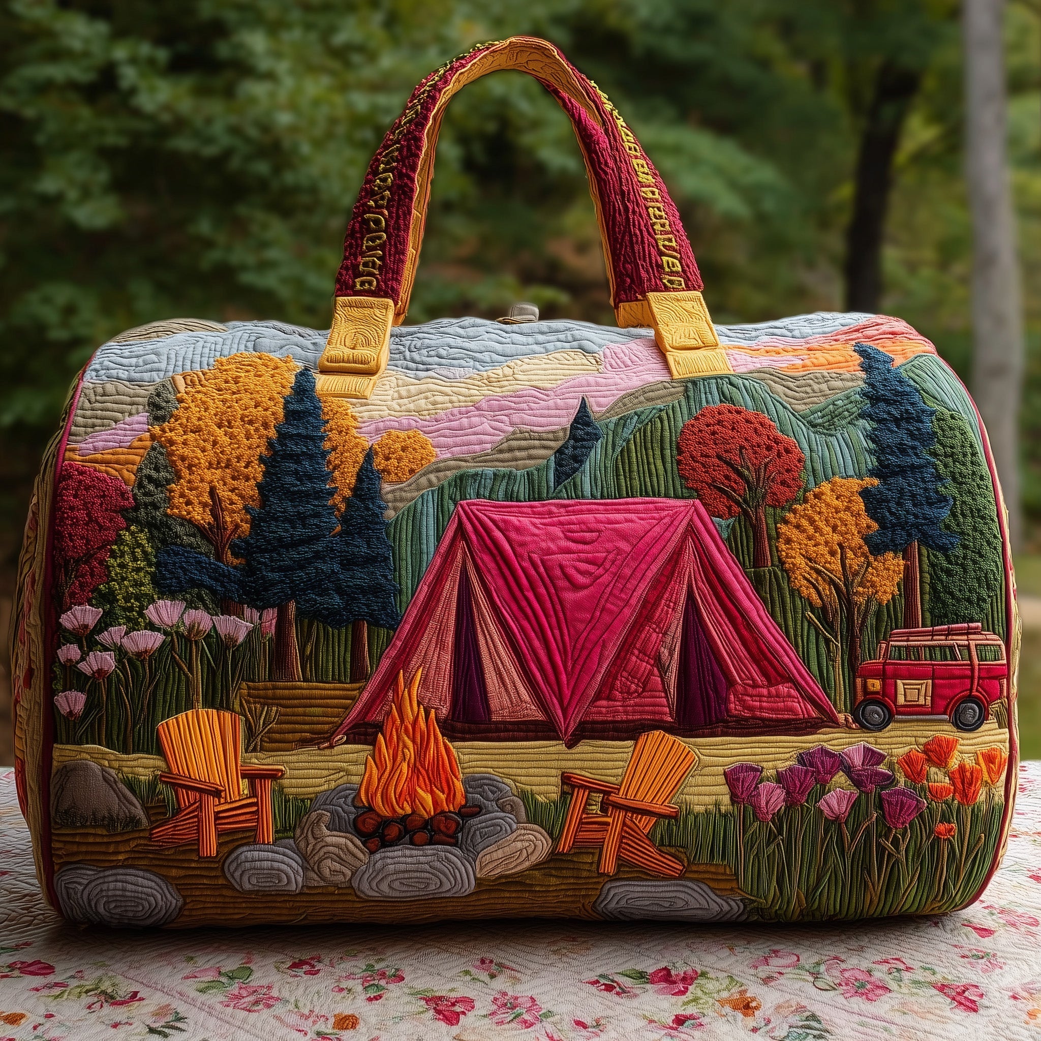 Camper Quilted Duffle Bag GFTOMA3260 - Giftroza