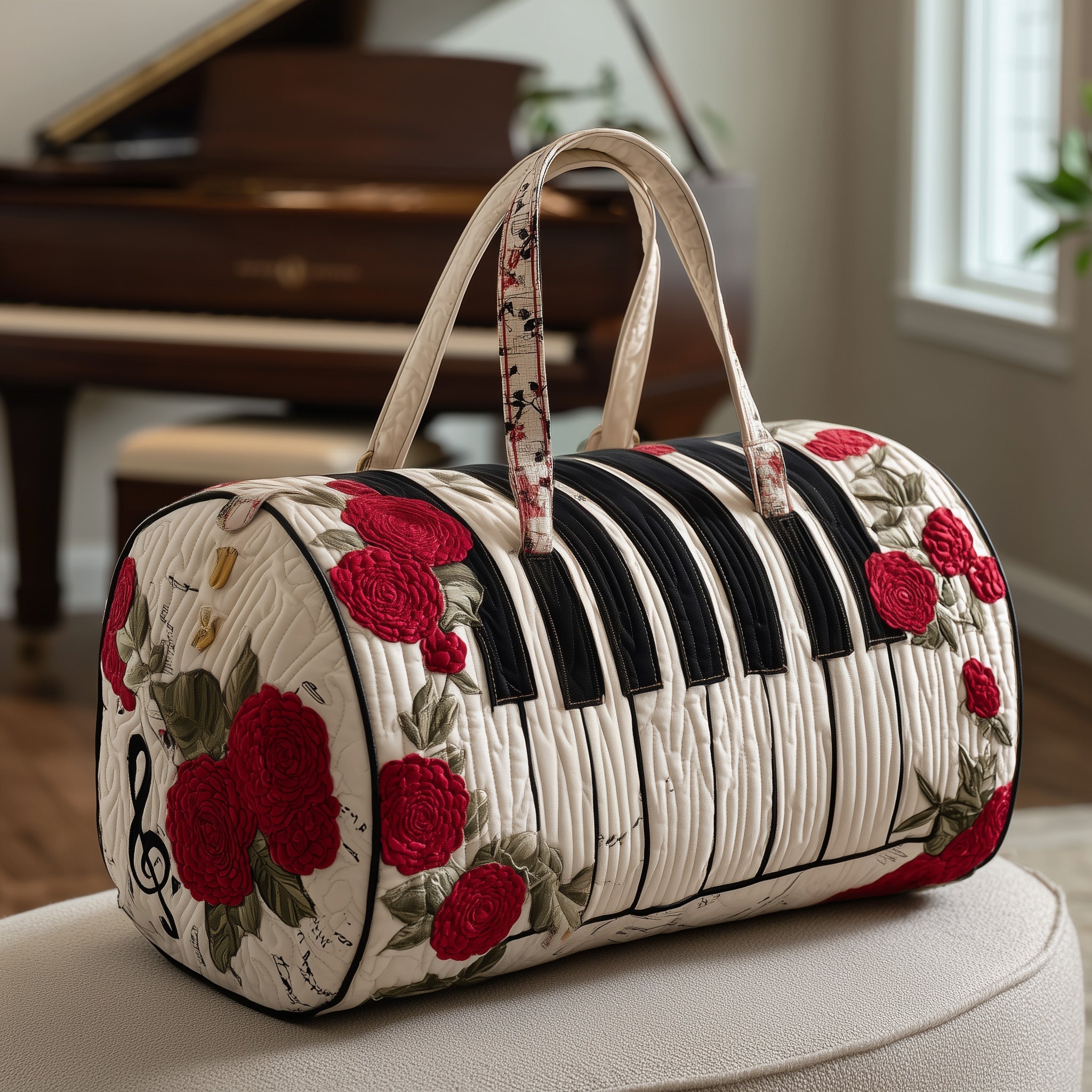 Piano Quilted Duffle Bag GFTONT2394 - Giftroza