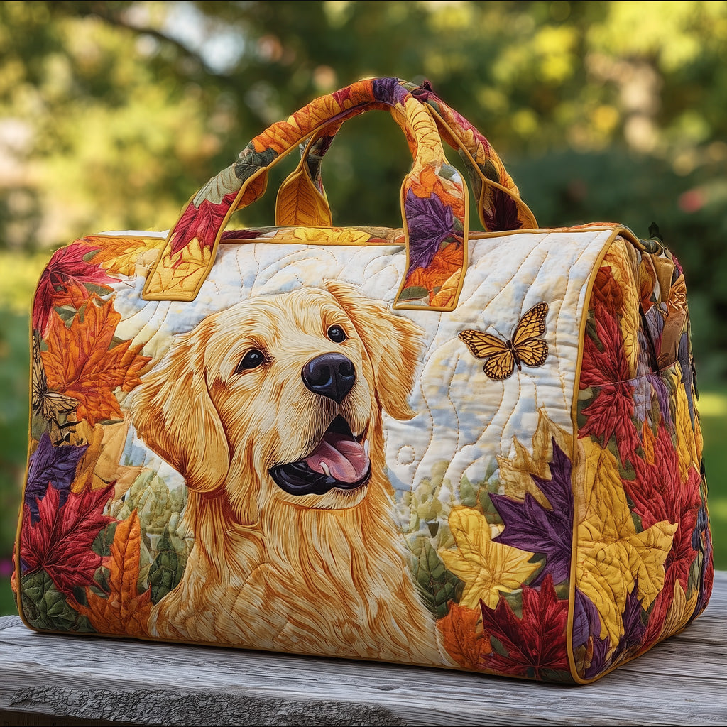 Golden Retrievers Quilted Duffle Bag GFTOMA3337 - Giftroza