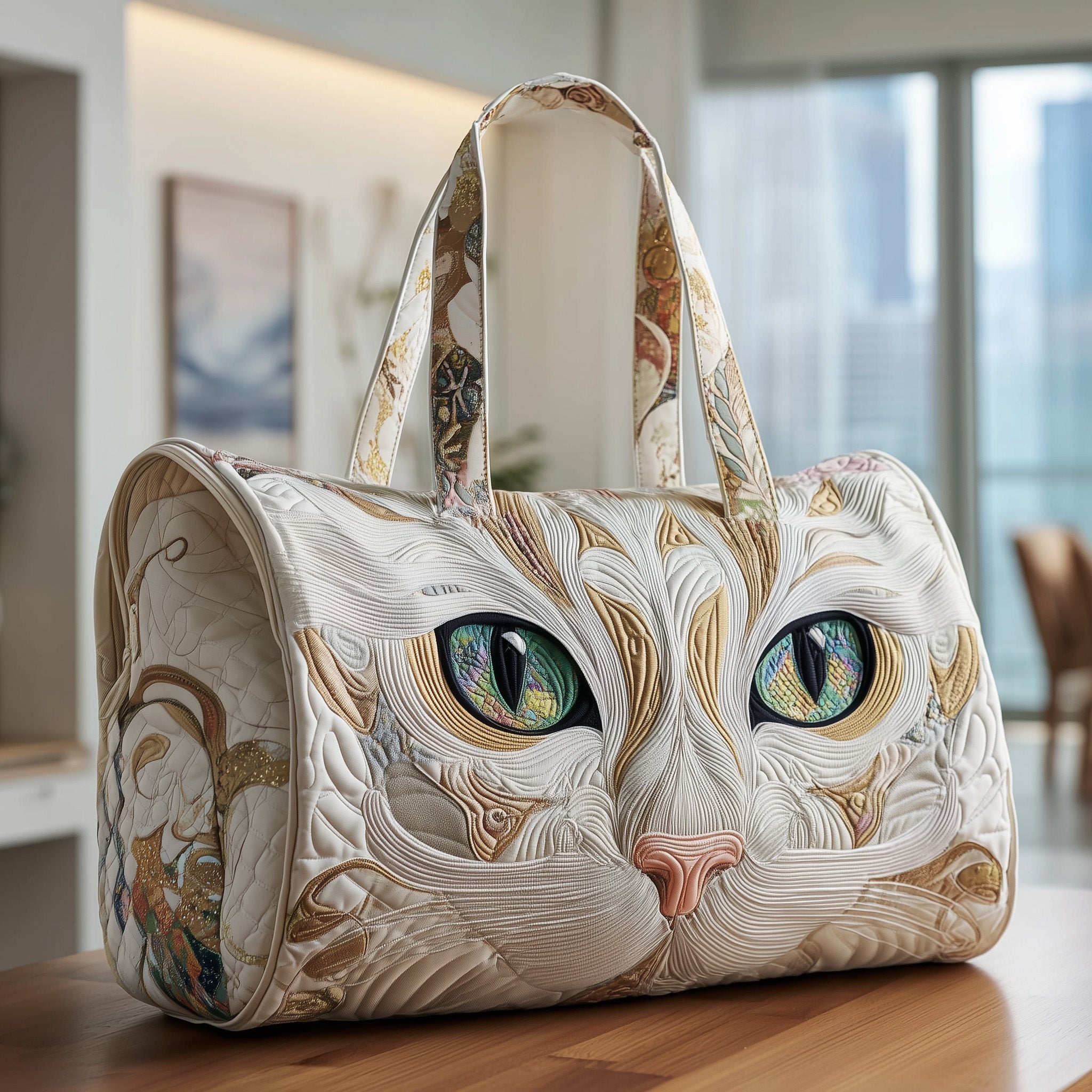 Catitude Quilted Duffle Bag GFTOTP10316 - Giftroza