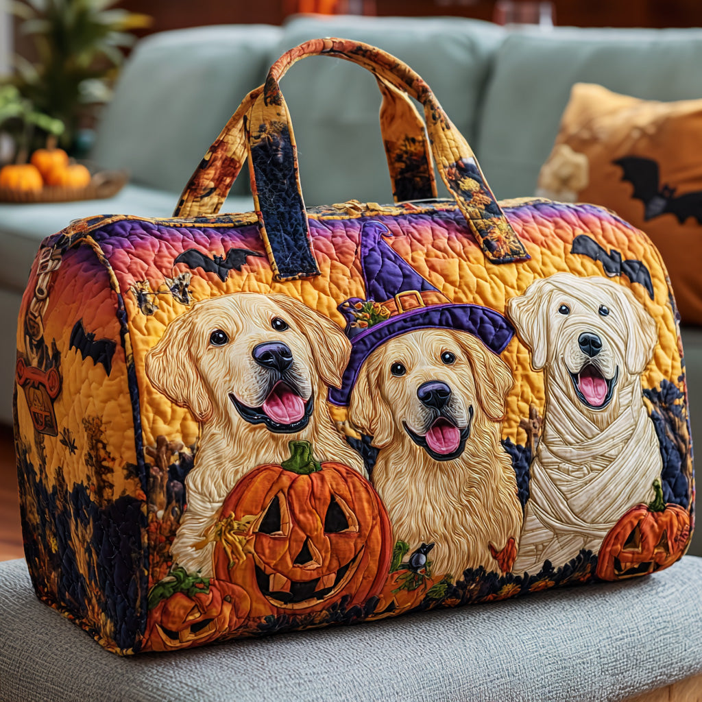 Golden Retriever Friends Quilted Duffle Bag GFTOYC328 - Giftroza