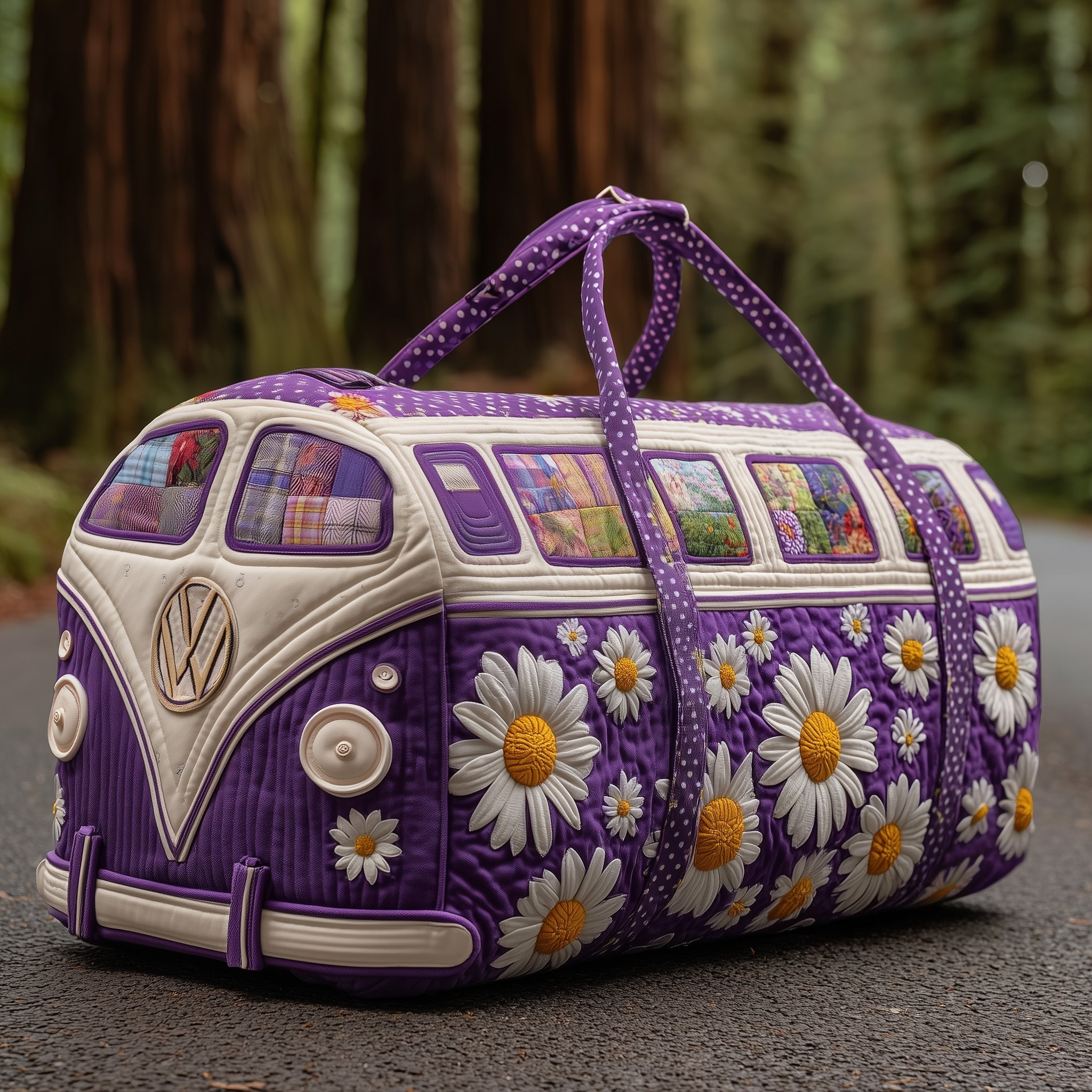 Blossom Path Quilted Duffle Bag GFTOTP12297 - Giftroza