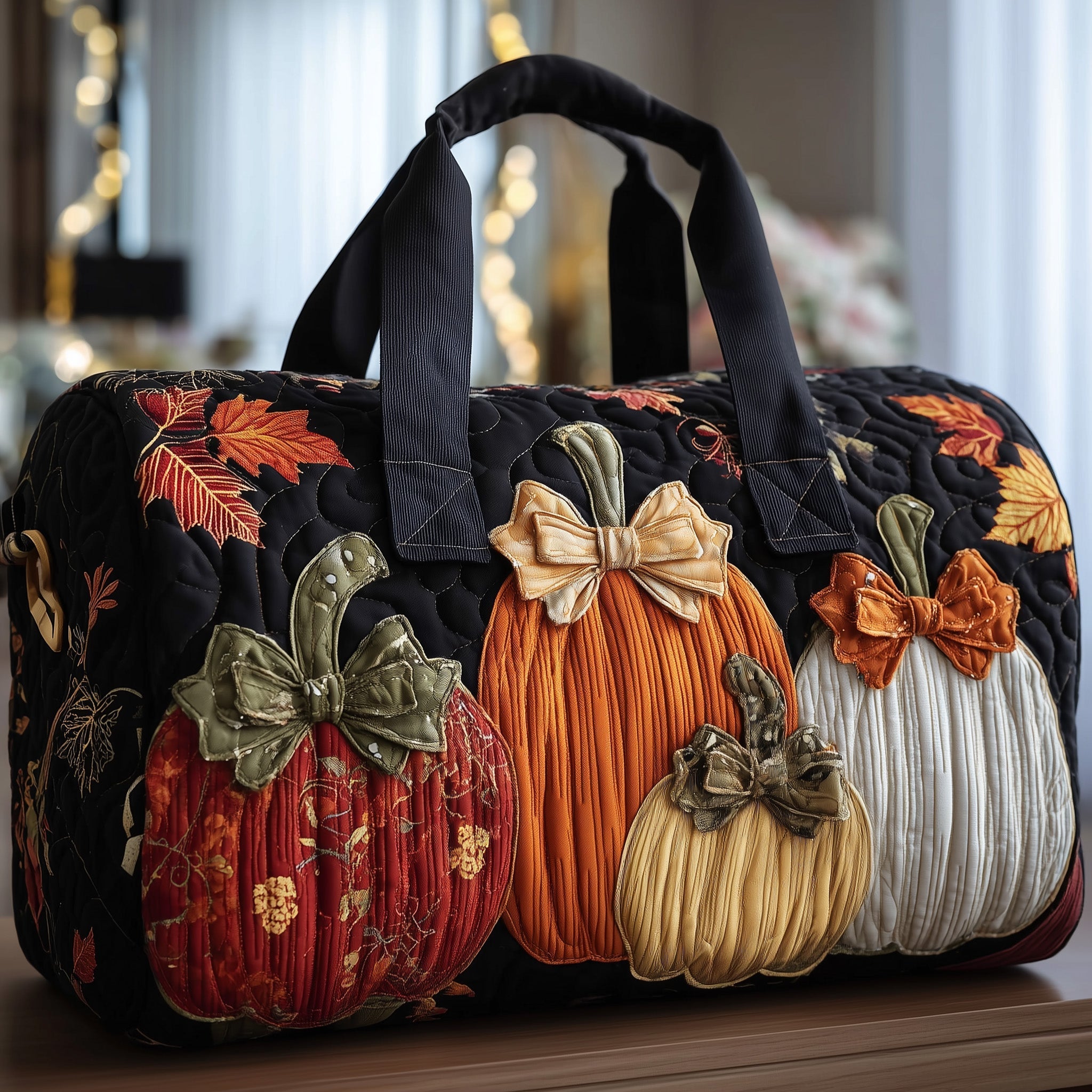 Pumkin Harvest Quilted Duffle Bag GFTONT2087 - Giftroza