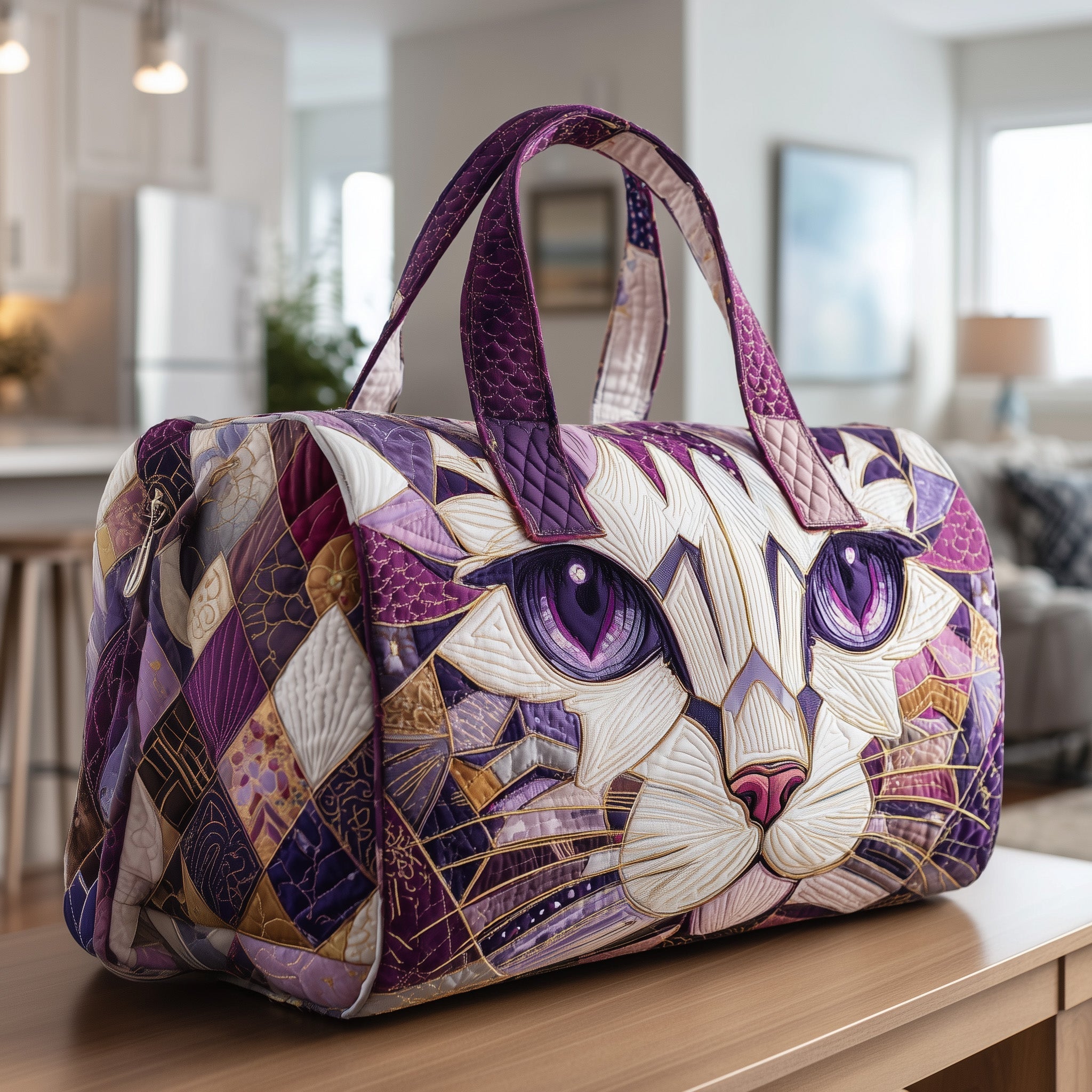 Catitude Quilted Duffle Bag GFTOTP10310 - Giftroza