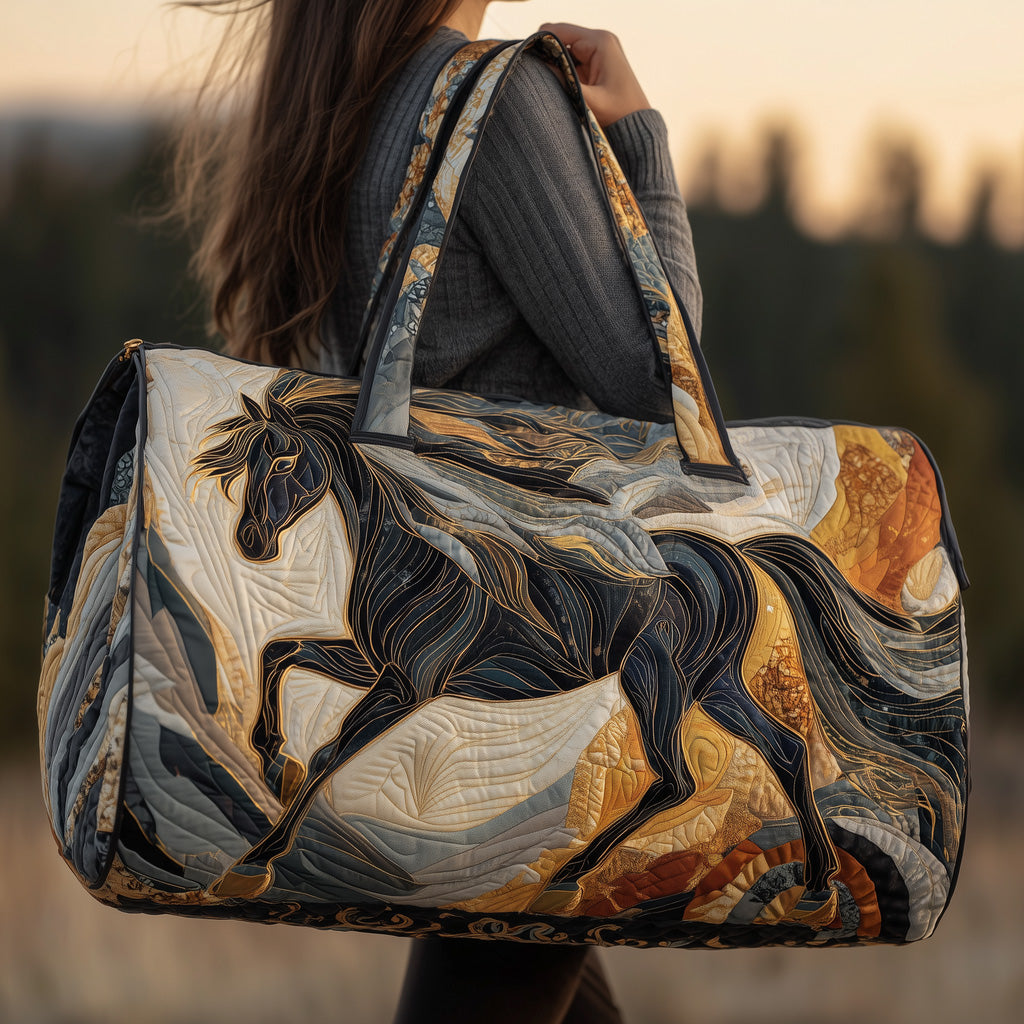 Horse Quilted Duffle Bag GFTOMA3322 - Giftroza