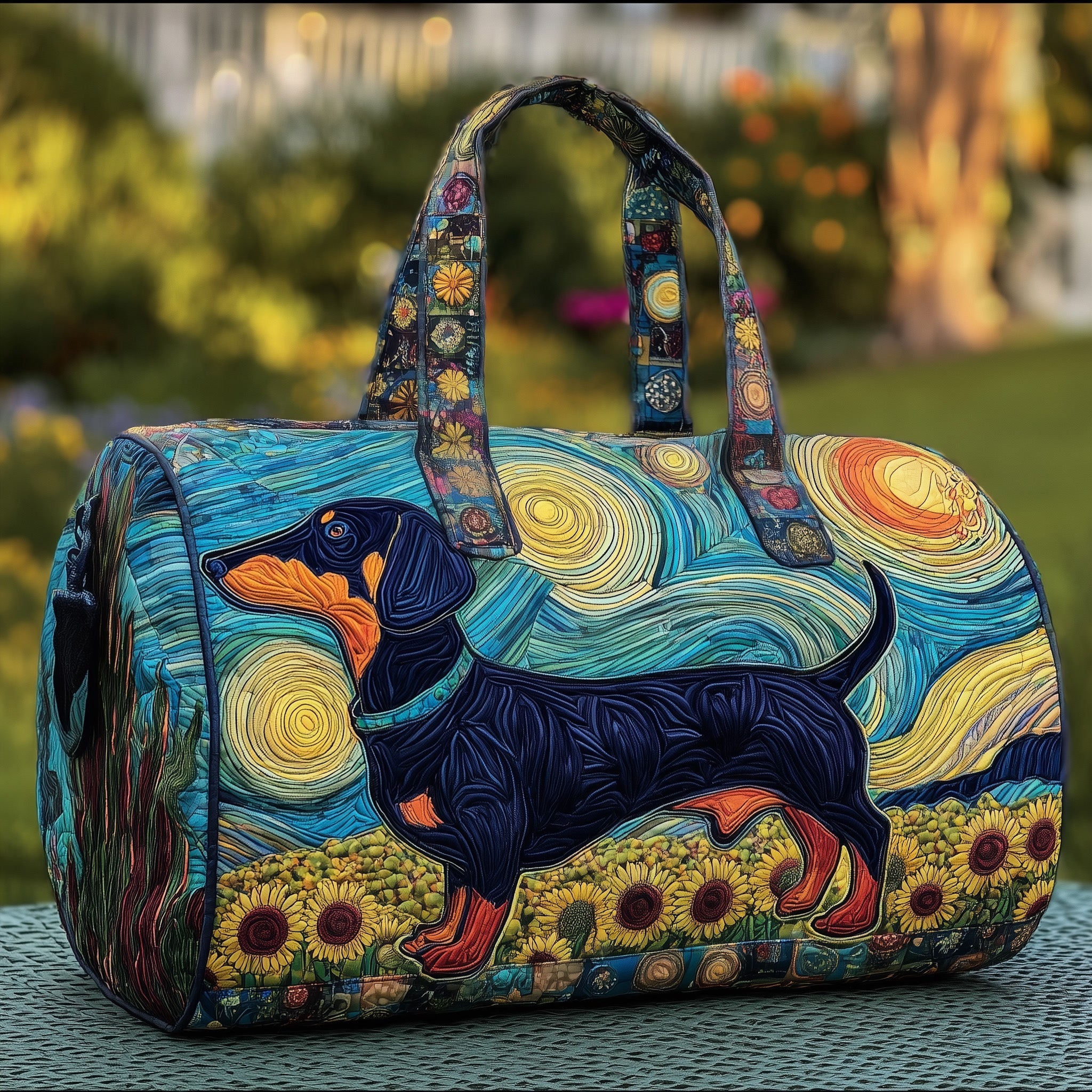 Dachshund Quilted Duffle Bag GFTOMA3144 - Giftroza